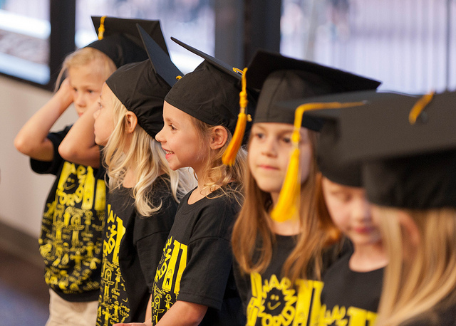 In defense of kindergarten graduations and trophies for everyone