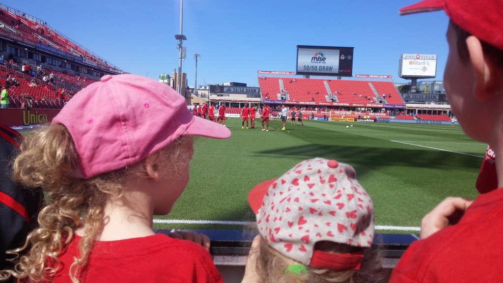 TFC warm up field level