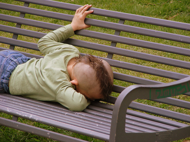 kid mohawk temper tantrum